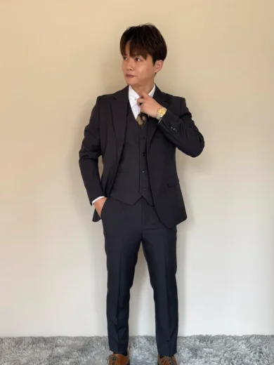 經典單色三件式套裝-尤里灰